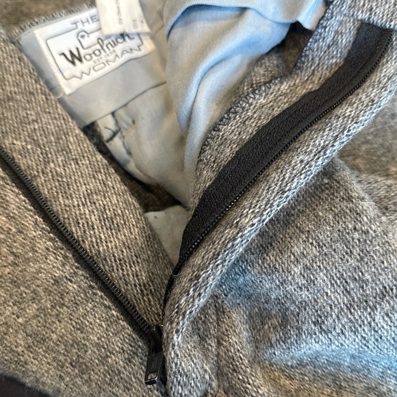 Vintage Woolrich Wool Nylon Gray Tweed Cuff Knickers Riding Pants Womens Size 10 - Picture 8 of 8